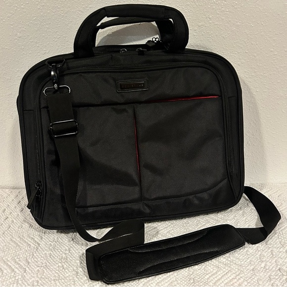 Eco Style Pro Tech Top Load 17” x 13 1/2” x 3 1/4” Tech Bag Laptop Case Carrier - Picture 2 of 9